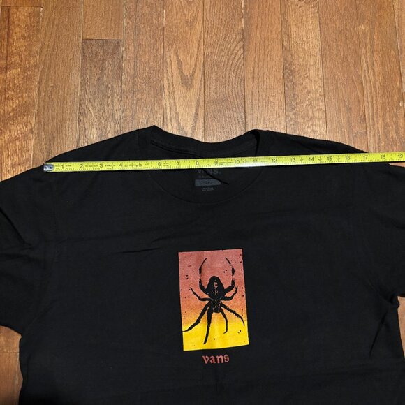 Vans T-shirt Black Spider Size Men's S Excellent condition! - Picture 6 of 8